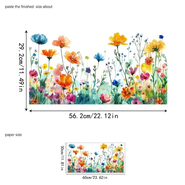 1+1 Free | Colorful Flower Stickers for your Windows! - Image 13