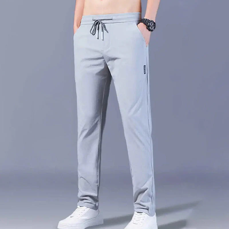 AeroFlex™ Men's Ice Silk Pants — Beat Sweat, Own Every Moment with Cool Comfort and Style - Image 4
