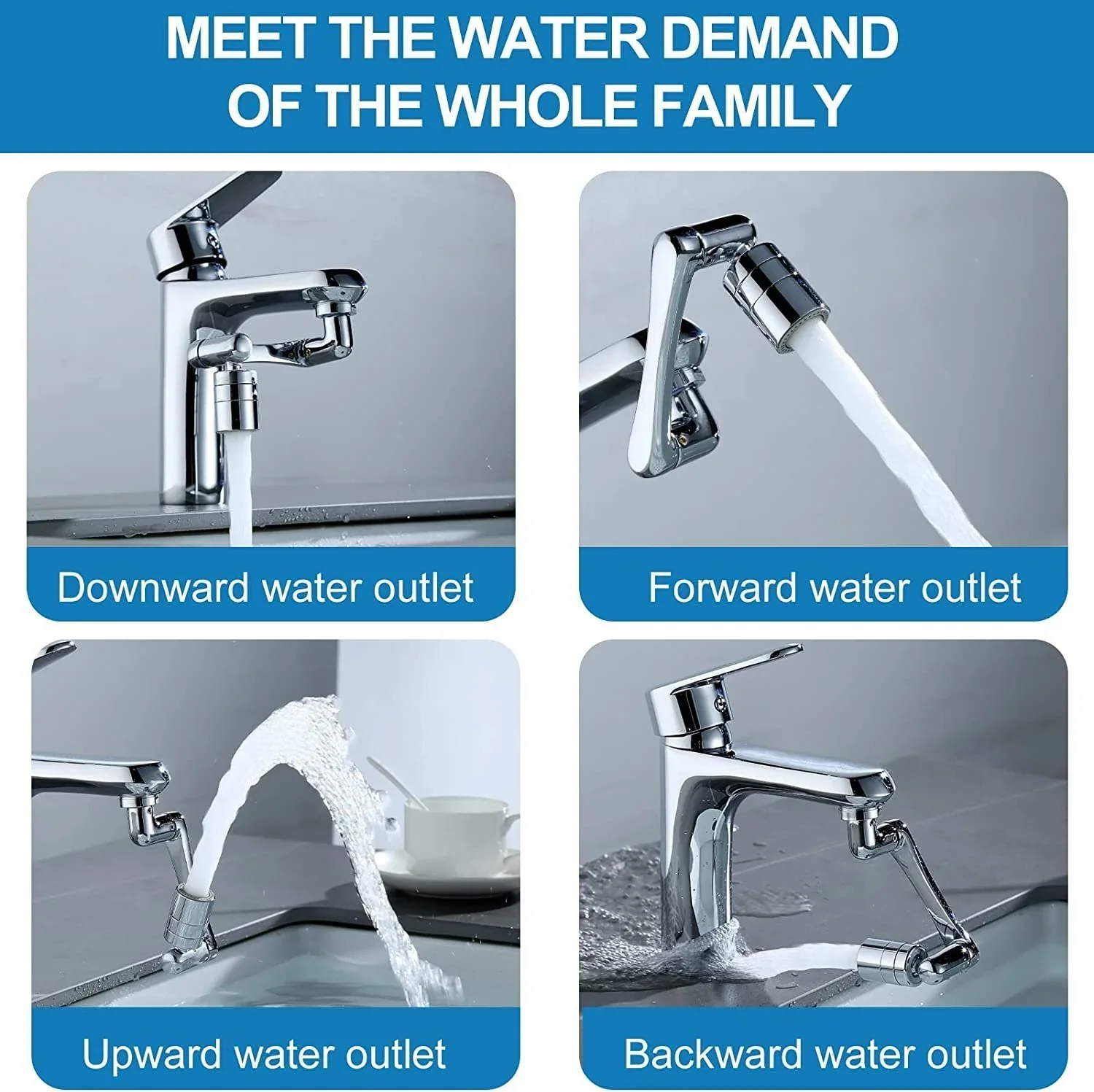 AquaFlex™ Nozzle — Master Your Water Flow for Effortless, Splash-Free Cleaning - Image 3