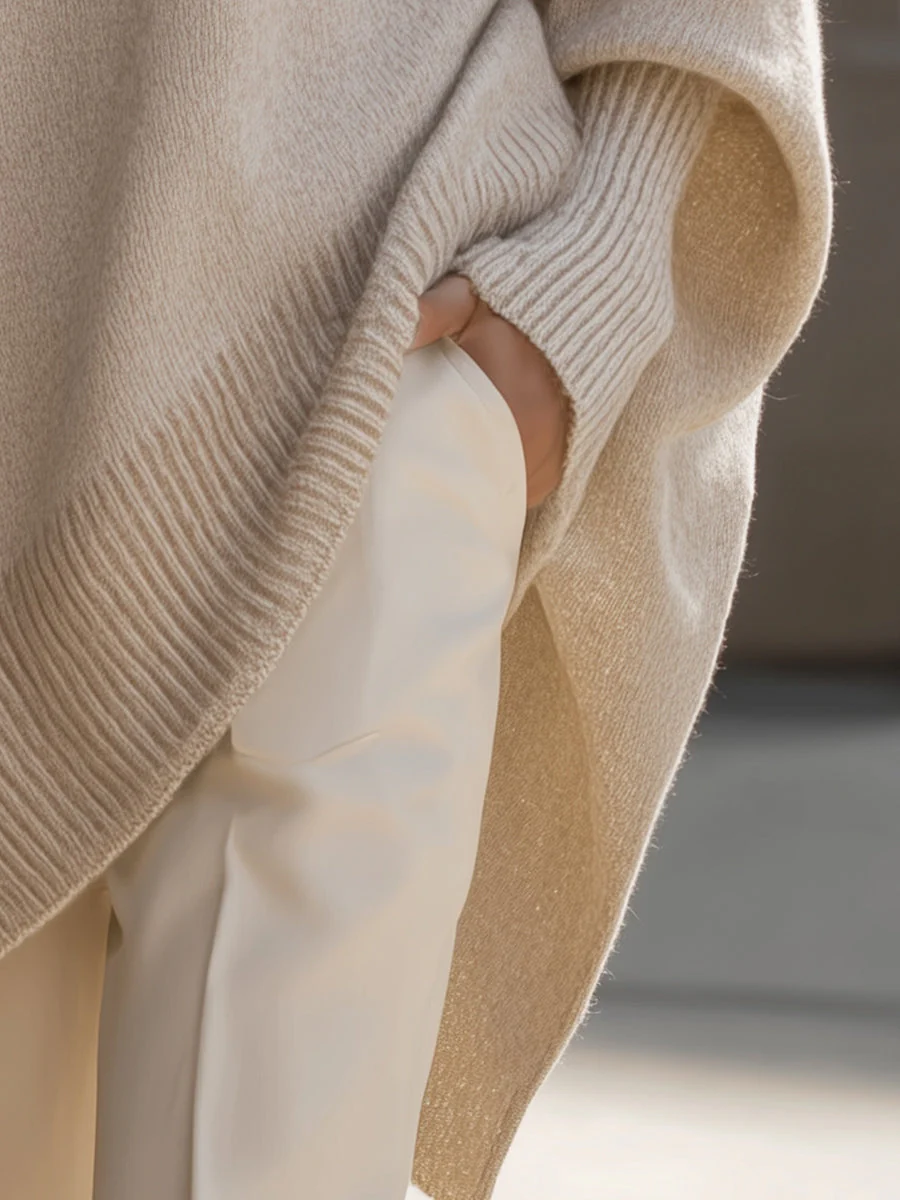 Artisora™ Sweep Sweater — Wrap Yourself in Soft, Flattering Warmth That Moves With You - Image 4