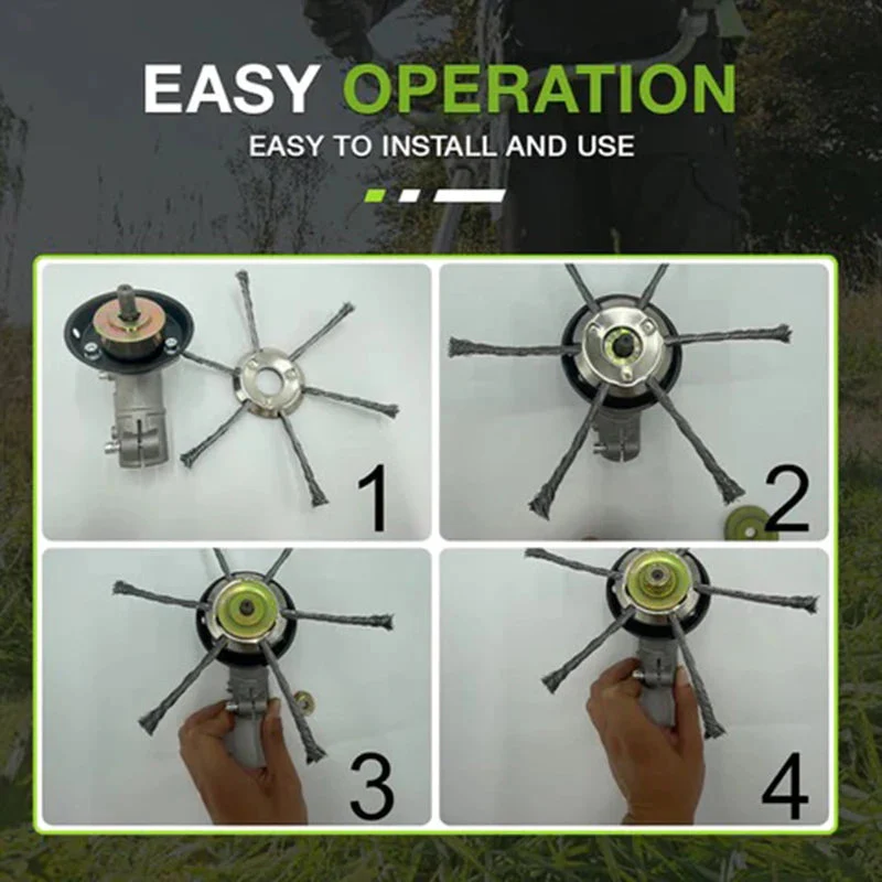 BladeRush™ Steel Weed Head — Crush Weeds Fast and Enjoy a Perfectly Pristine Lawn Every Time - Image 6