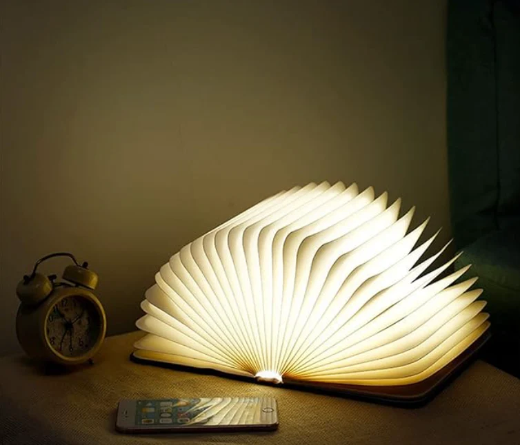 BookGlow | Foldable Wireless LED Book Lamp with USB Battery | Mood Lighting - Image 2