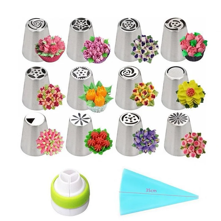 Petaluxe™ Tulip Decorating Set — Turn Every Dessert into a Jaw-Dropping Floral Masterpiece Effortlessly - Image 7