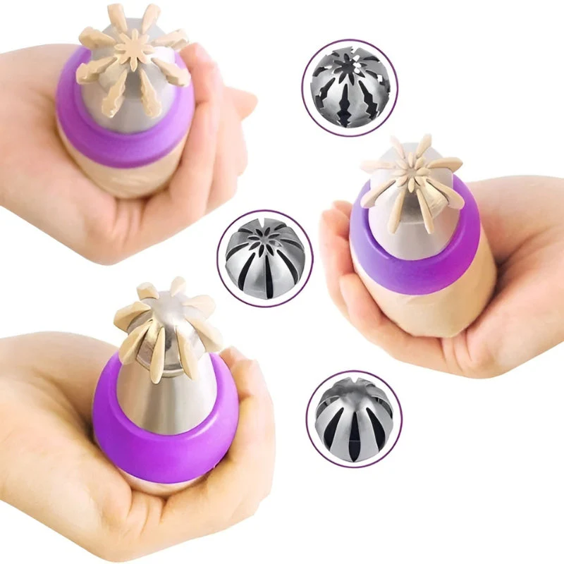 Creative Nozzle Set: Easy Cake Decorating - Image 3