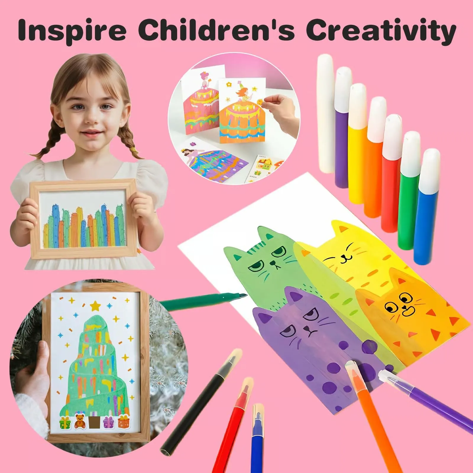 DIY Rainbow Scratch Painting - Image 4
