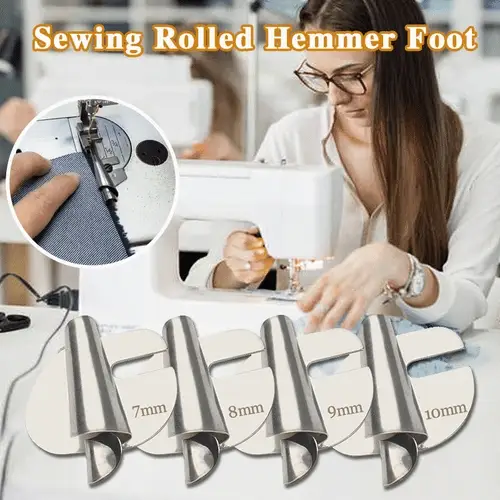 EdgeCraft™ Precision Hemming Foot — Nail Flawless, Pro-Quality Hems Every Time - Image 2