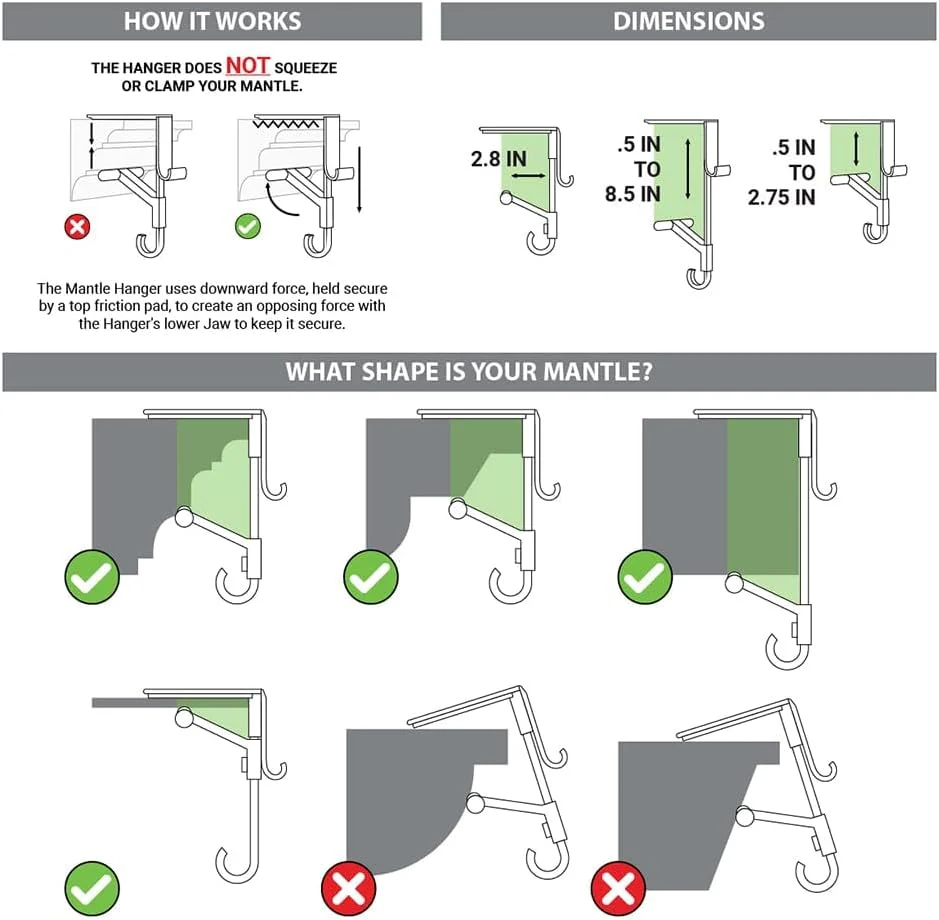 FestivaGrip⢠ā Hang Heavier Stockings Without Scratches or Stress - Image 11