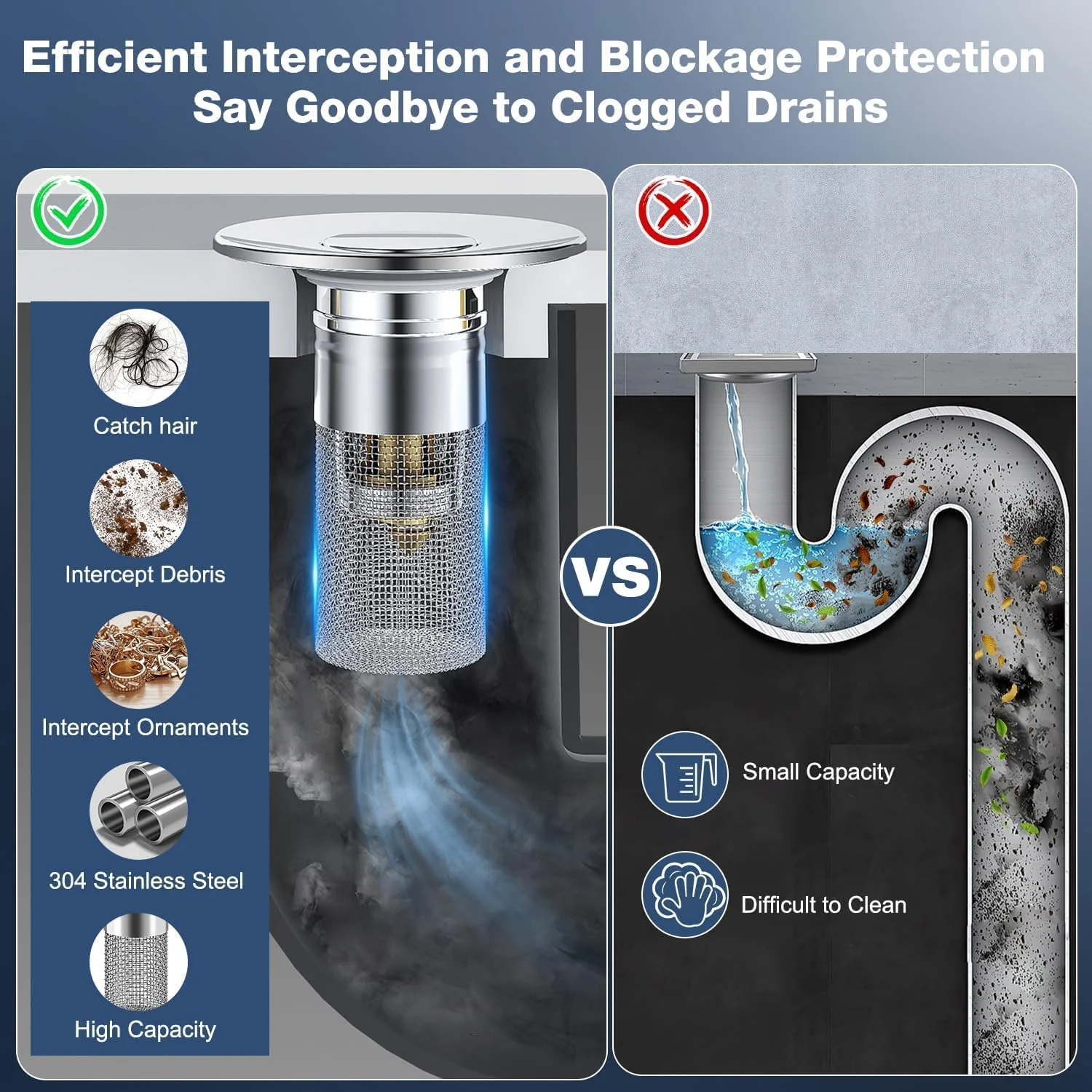 FlowFree™ Sink Shield — Keep Your Drains Clear and Your Precious Items Safe Every Day - Image 2