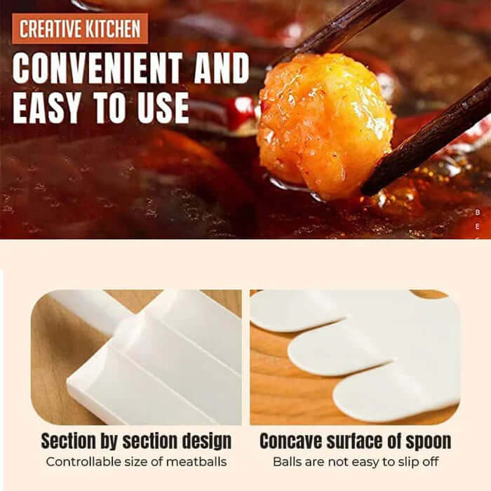 GlideSphere™ Triple Meatball Maker — Effortless Perfect Meatballs That Make Every Meal a Celebration - Image 2