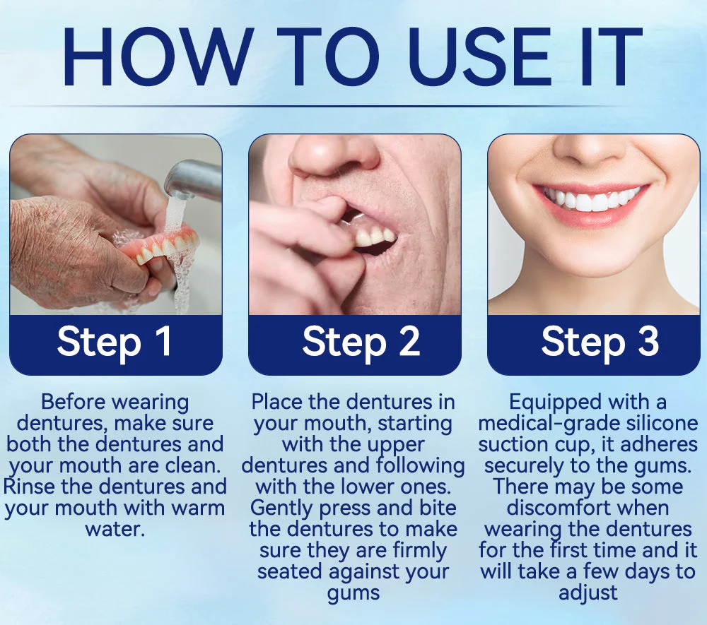 Arvilaro™ Denture — Restore Your Bite, End Pain Fast | 1+1 Free - Image 9
