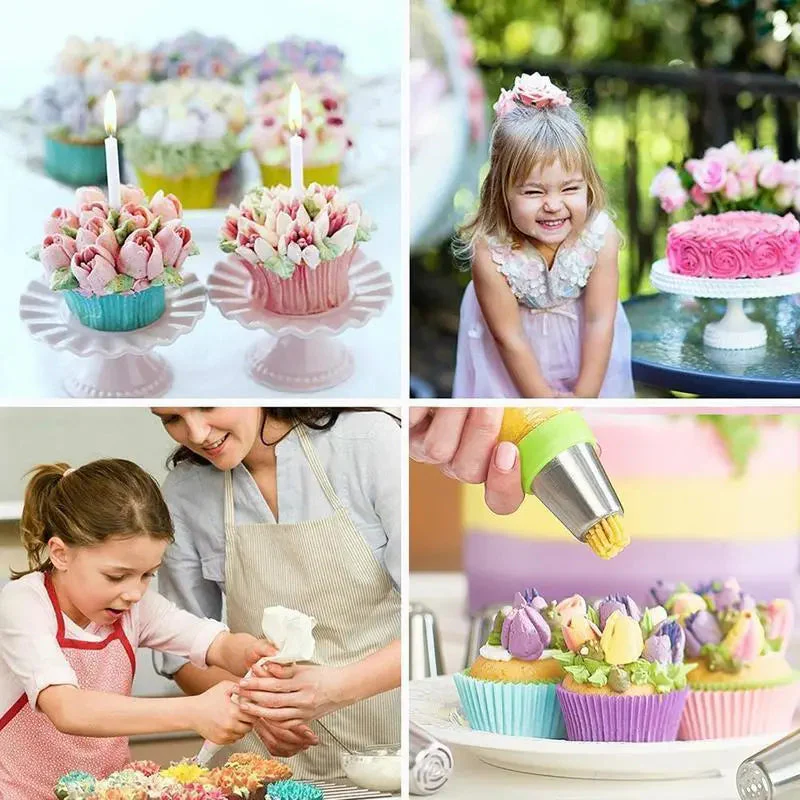 GloriDazzle™ Tulip Nozzle Set — Transform Your Cakes into Stunning Works of Art with Effortless Precision - Image 6