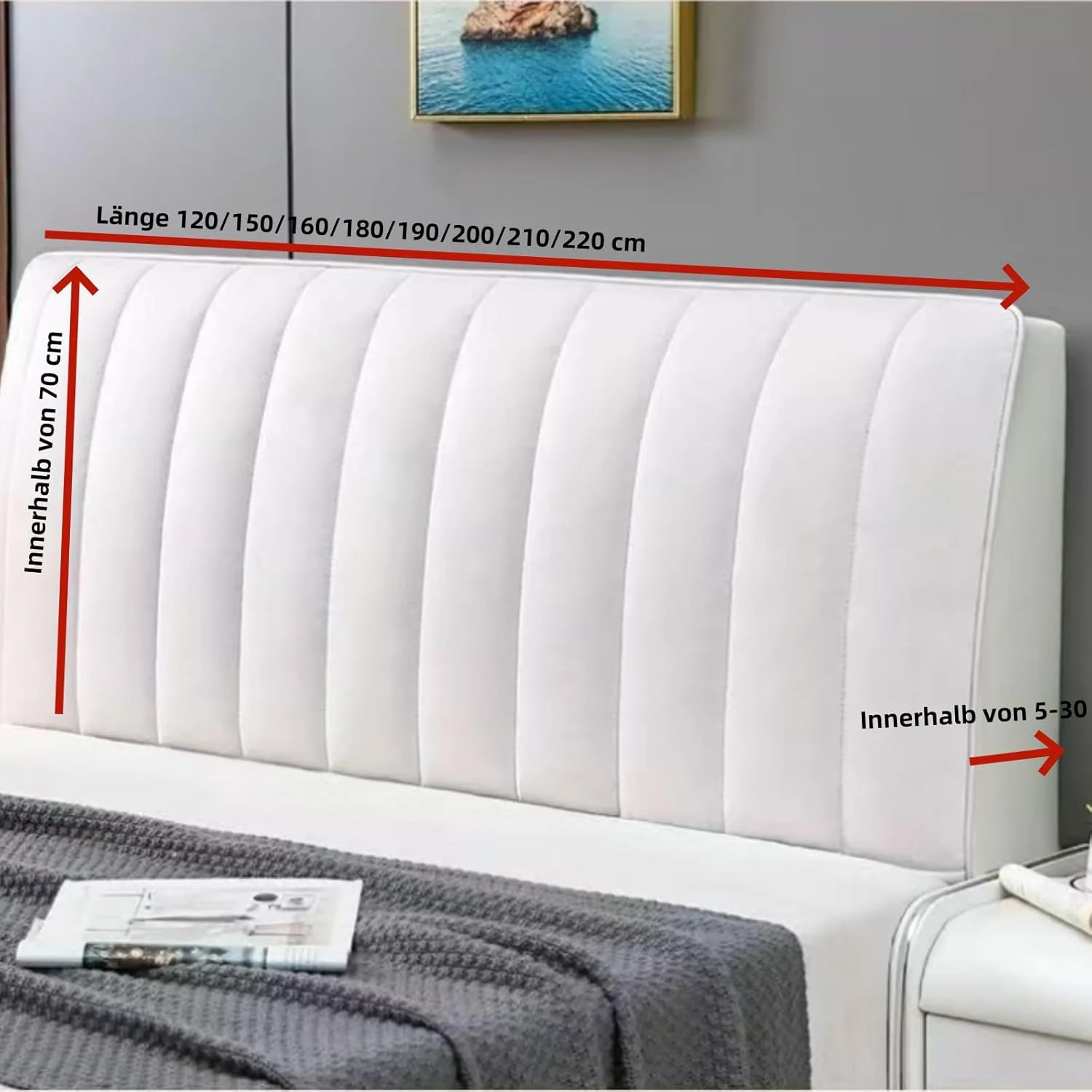HeadBoard™ Headboard Cover - Protects and Adds Style to Your Bedroom - Image 3