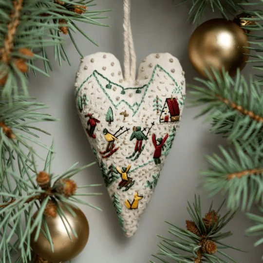 JoyHeart™ Santa Embroidery Kit — Create Heartfelt Holiday Magic with Your Own Hands - Image 26