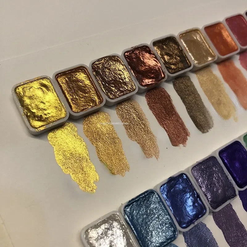 Kolorful™ - Powder Mineral Pearl Pigment Art Watercolor - Image 3