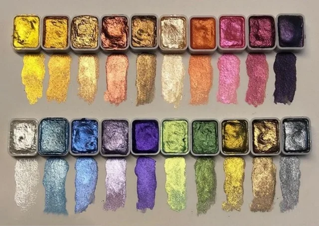Kolorful™ - Powder Mineral Pearl Pigment Art Watercolor - Image 6