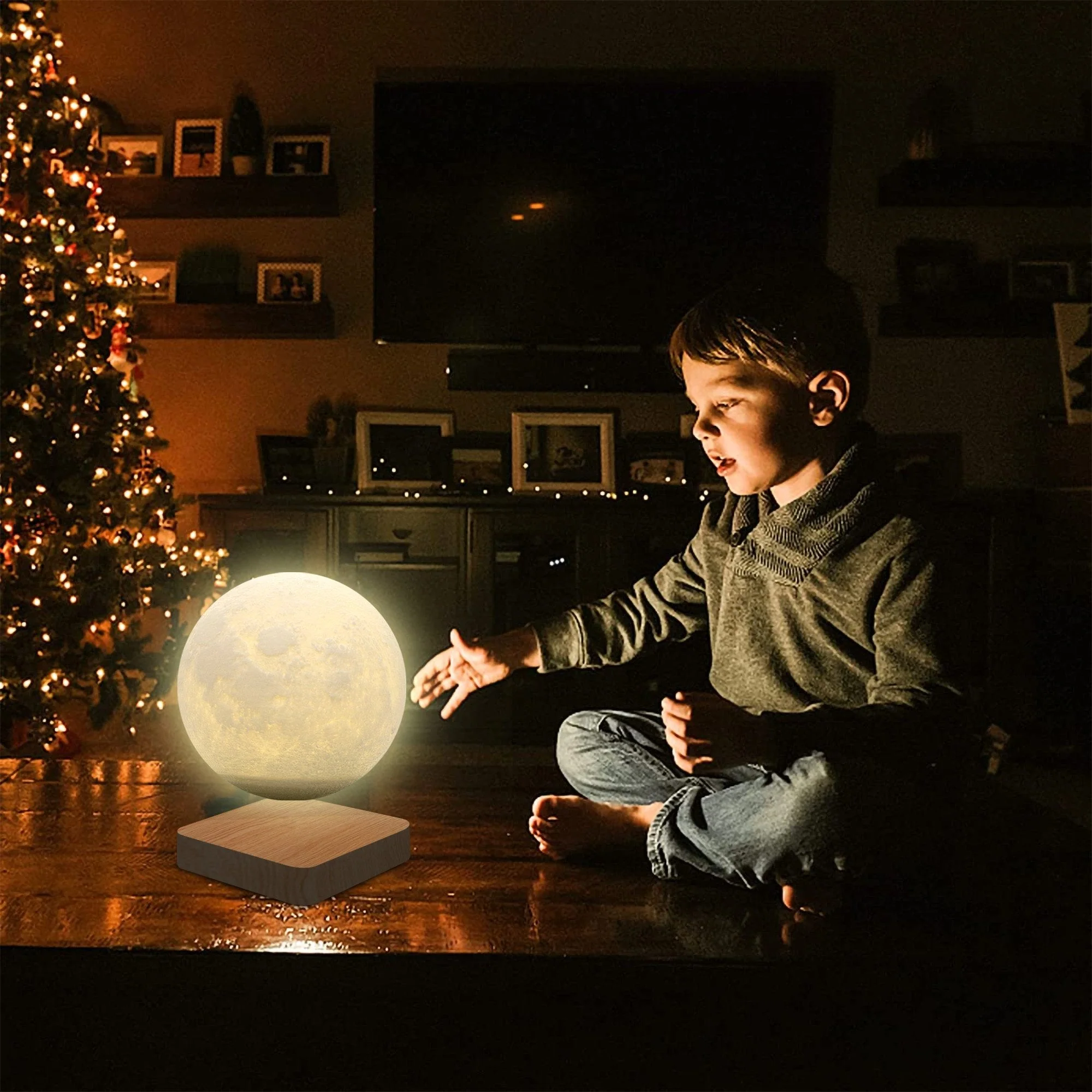 Levitating Moon Lamp - Image 4