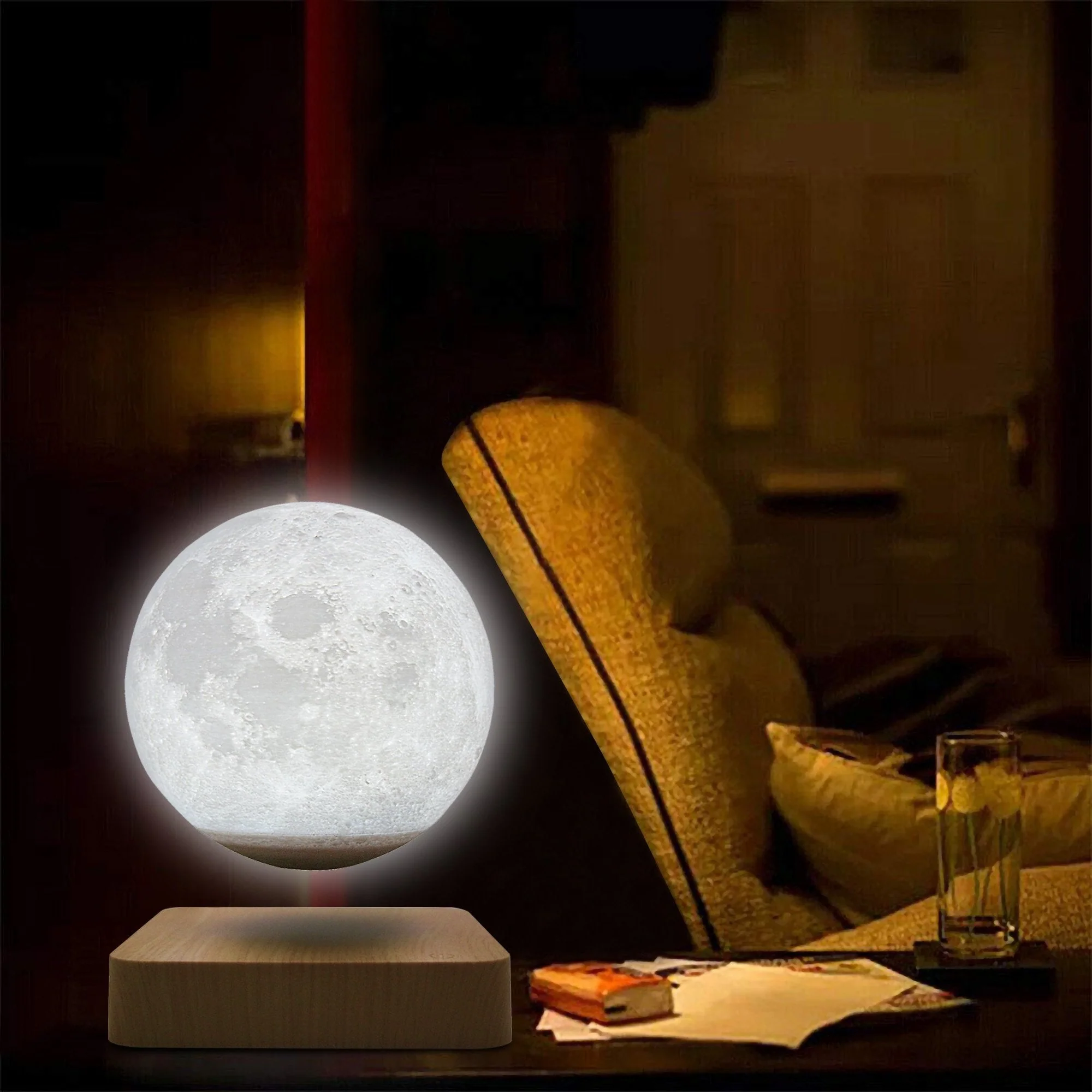 Levitating Moon Lamp - Image 5