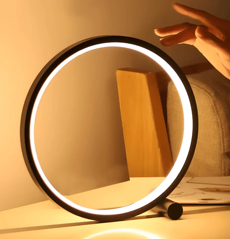 LightCircle - Minimalist Table Lamp with Touch and Dimming Function - Image 4