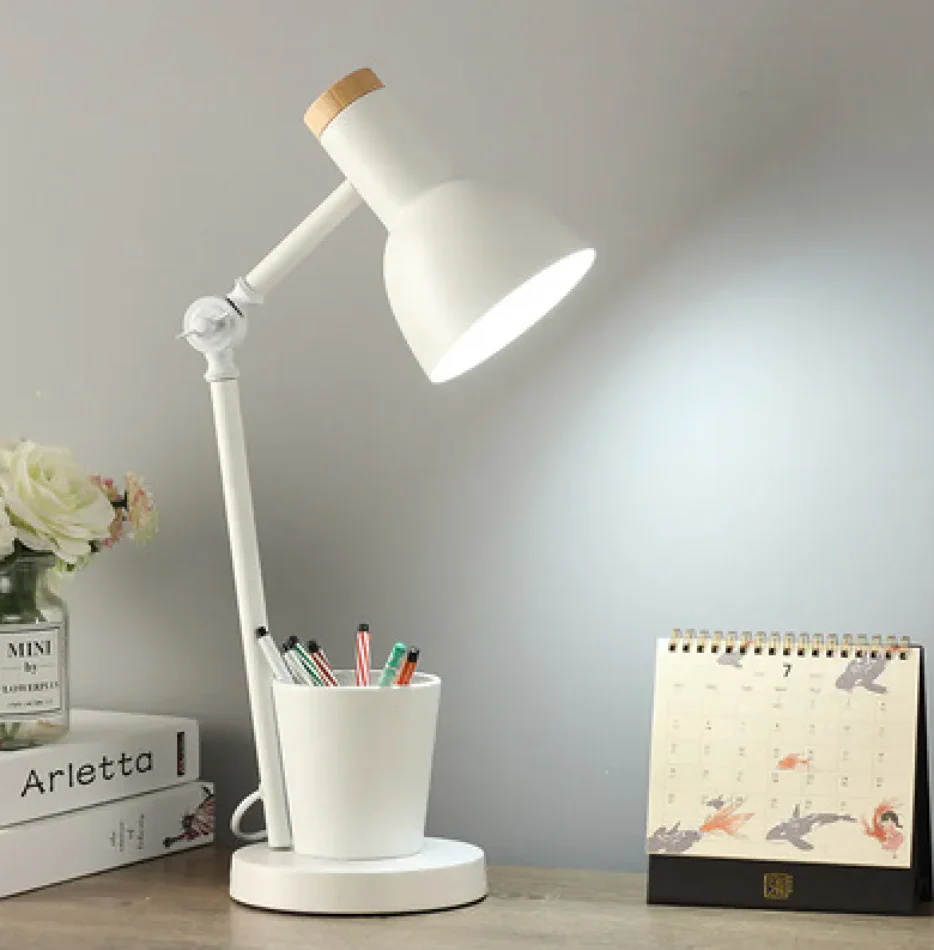 Lily Desk Lamp - Nordic Yellow Table Lamp - Adjustable Light - Image 7