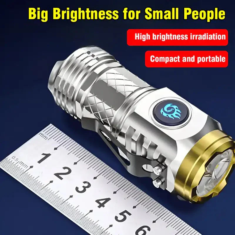 LumaBolt™ Pro Flashlight — Own the Night with Unstoppable, Pocket-Sized Power - Image 2