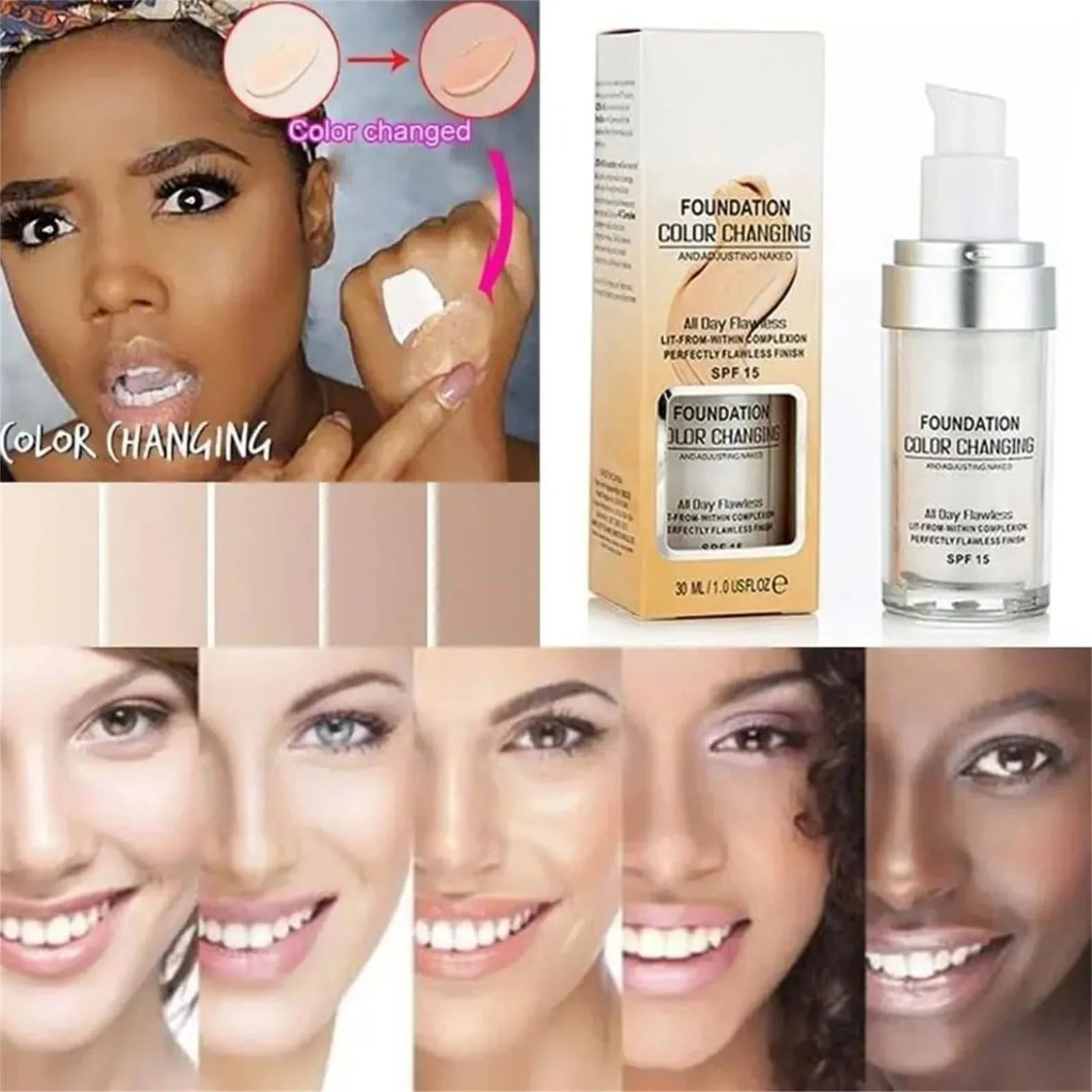 LuminaVeil™ — Glow Confidently with All-Day Flawless, Weightless Radiance - Image 3