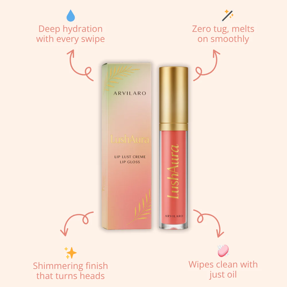 LushAura™ Cream Texture Lipstick — Wear Stunning, Hydrated Lips That Captivate All Day - Image 2