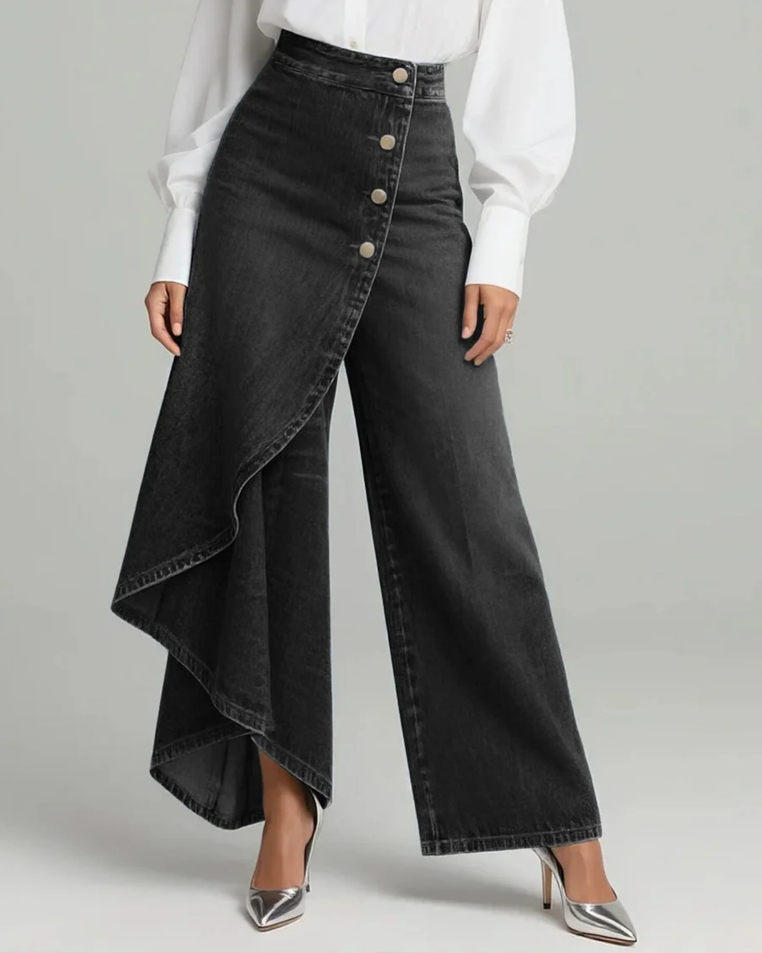 Luxe Wrap Denim™ — Sculpt Your Curves with All-Day Comfort and Effortless Style - Image 9