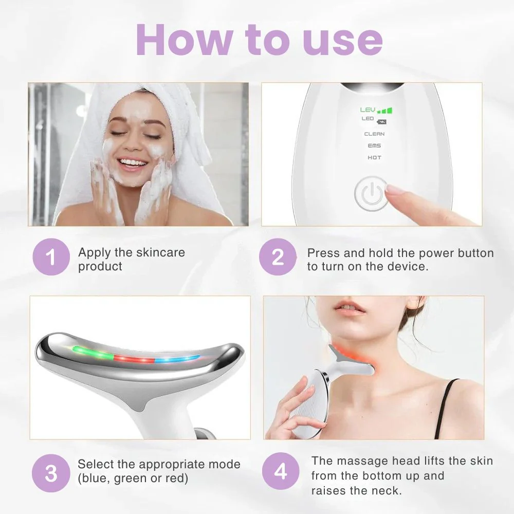 MaxReju© Anti-Wrinkle Neck-Facial Rejuvenating Massager - Image 8