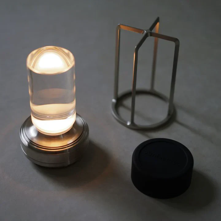 Lumiere Lantern Cordless Crystal Table Lamp - Image 12