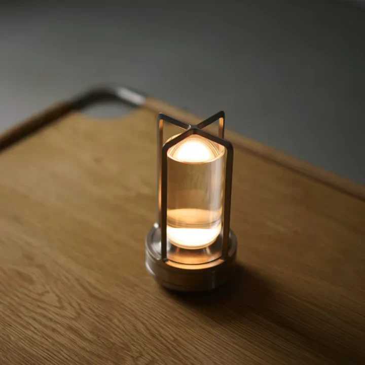 Lumiere Lantern Cordless Crystal Table Lamp - Image 7