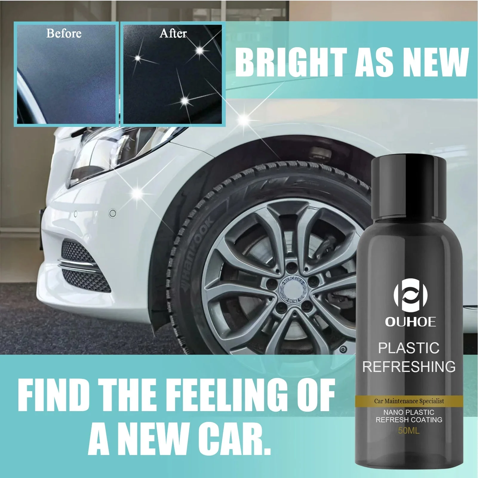 OUHOE™ - Car Plastic Restoration Kit - Image 3