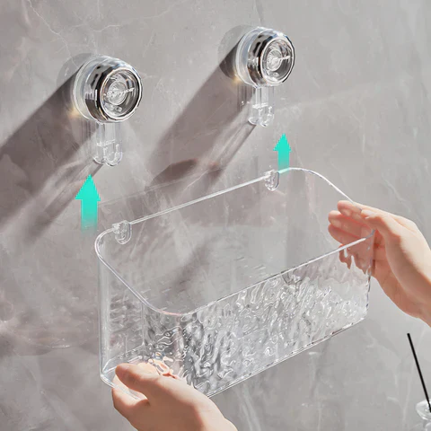 Practical no-drill wall shelf for bathroom - Image 3