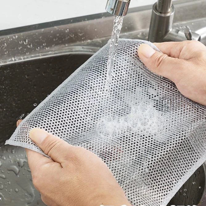 RadianceWipe™ Dual-Surface Cloth — Effortless Gleam Without Harsh Chemicals or Scrubbing Sweat - Image 3