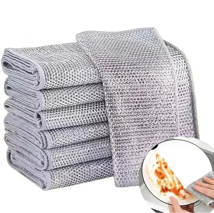 RadianceWipe™ Dual-Surface Cloth — Effortless Gleam Without Harsh Chemicals or Scrubbing Sweat - Image 7