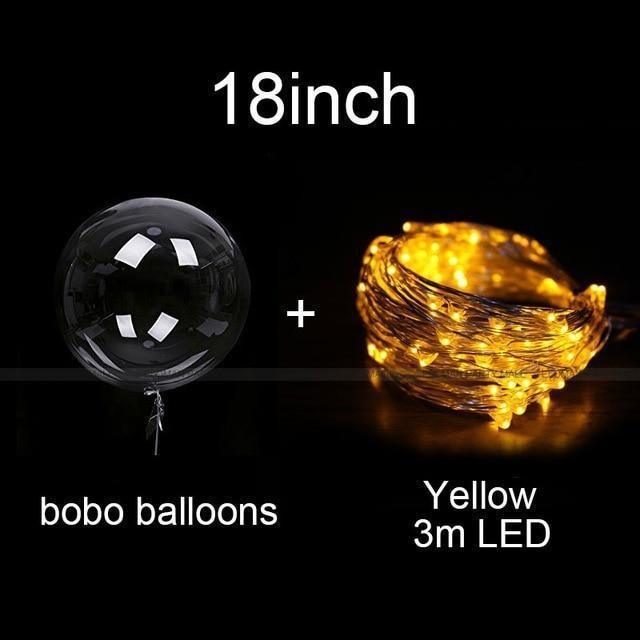 Reusable LED balloons to light up your parties (X10) - Image 10