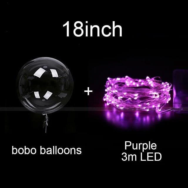 Reusable LED balloons to light up your parties (X10) - Image 8