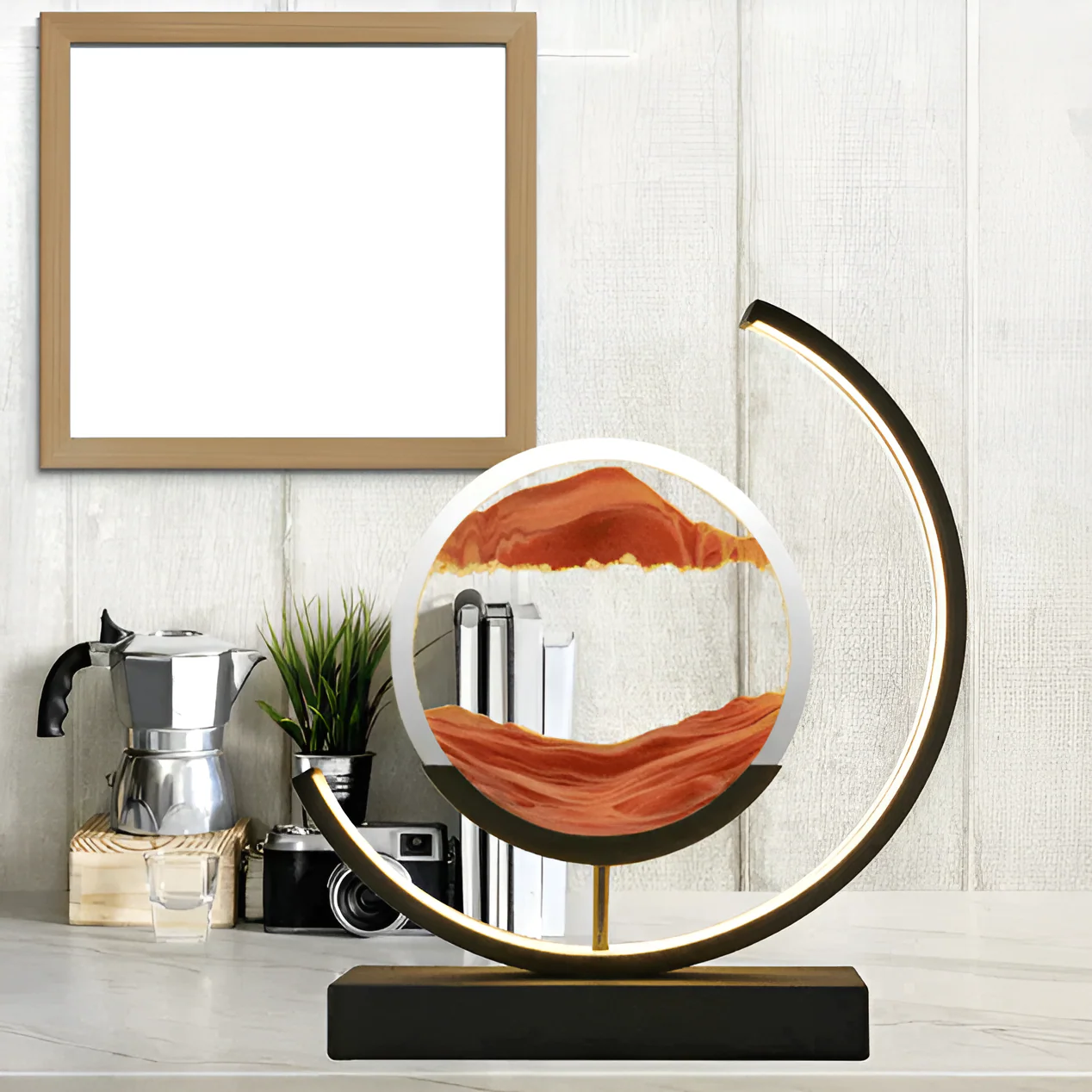 SandArt | Dimmable LED Sand Lamp - Wireless Unique Relaxation Lamp - Image 5