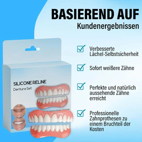 1+1 FREE | Silicone Reline Denture Set Guarantees long-lasting use - Image 3