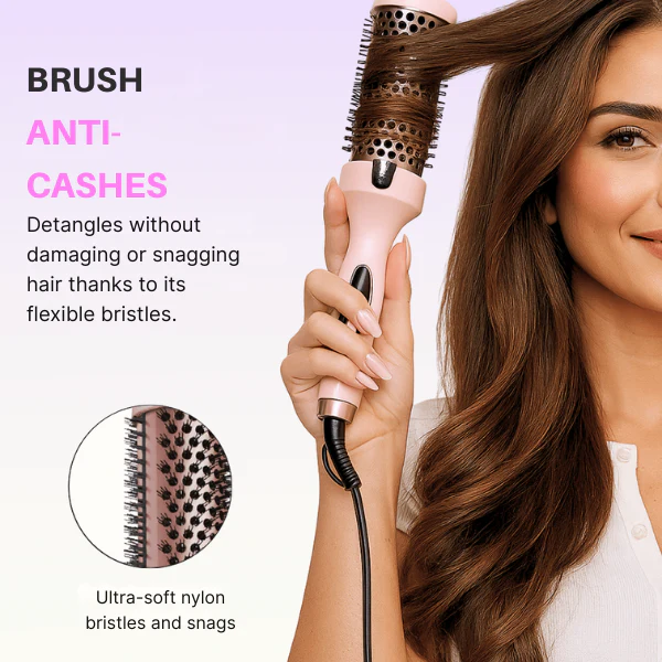 SilqueWave™ Ionic Ceramic Heated Brush — Effortless Salon-Soft Hair That Turns Heads Every Time - Image 6
