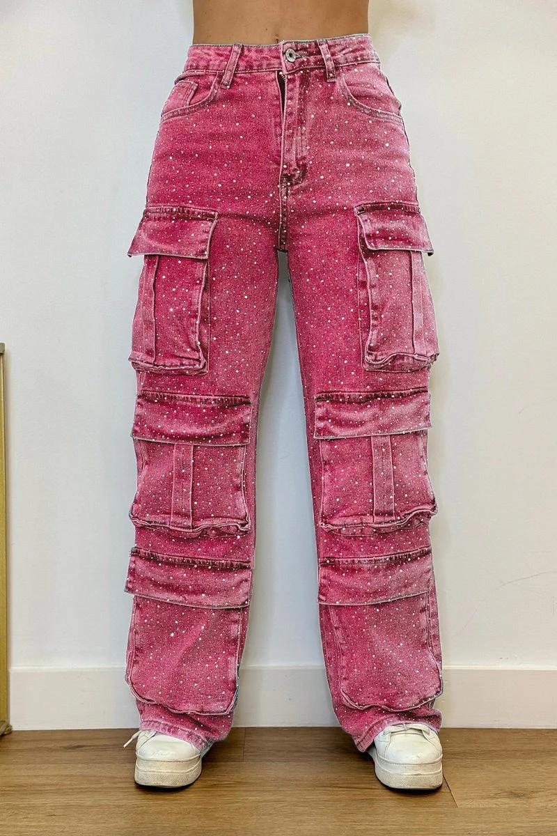 SkylineShift™ Cargo Jeans — Own Your Bold, Effortless Style and All-Day Freedom - Image 12