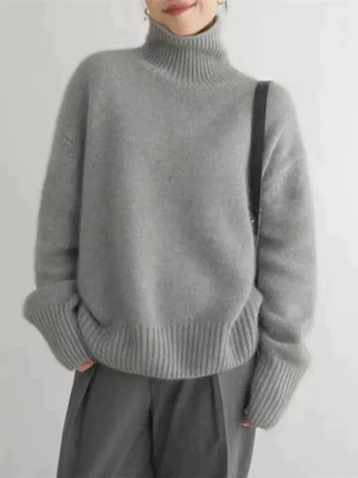 Solvena™ Cashmere Turtleneck Sweater — Wrap Yourself in Featherlight Warmth and Timeless Elegance - Image 10