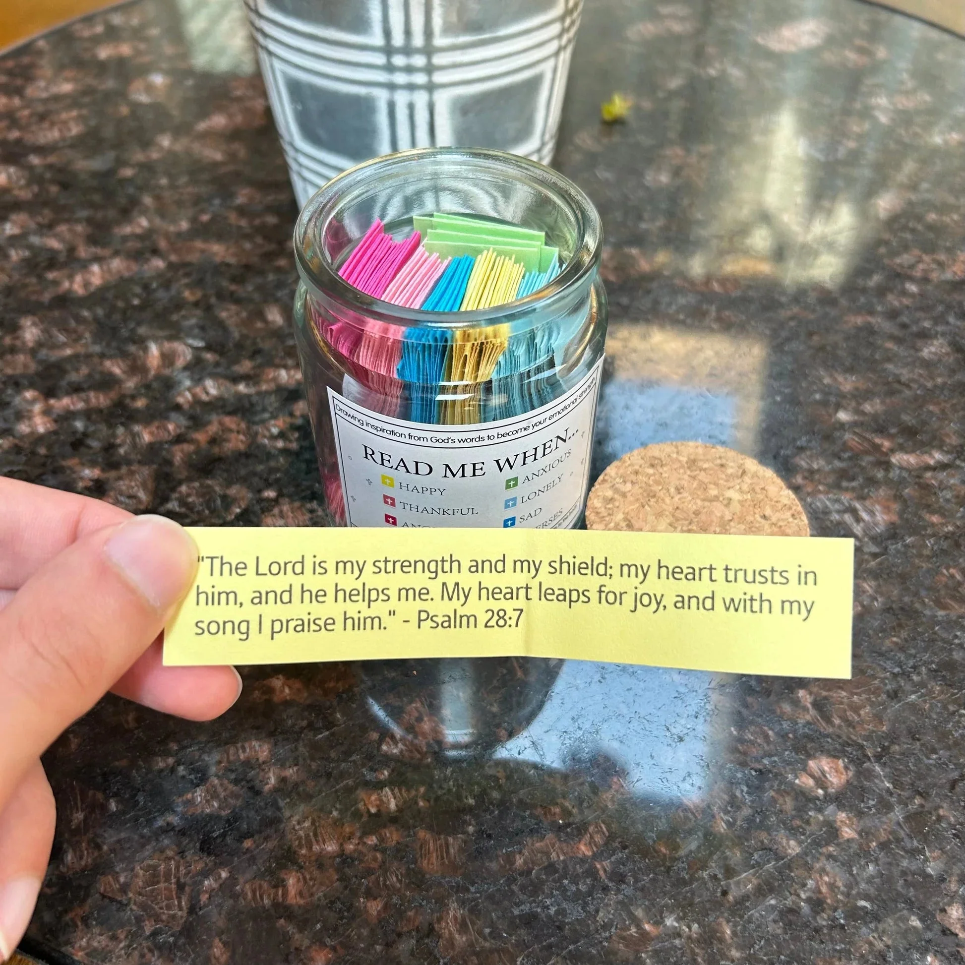 SpiritPearl⢠Faith Jar â Your Daily Dose of Peace, Hope, and Strength in Every Verse - Image 6