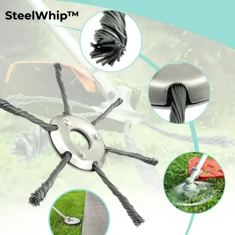 SteelWhip™ — Shreds Weeds & Moss in Seconds | 1+1 FREE