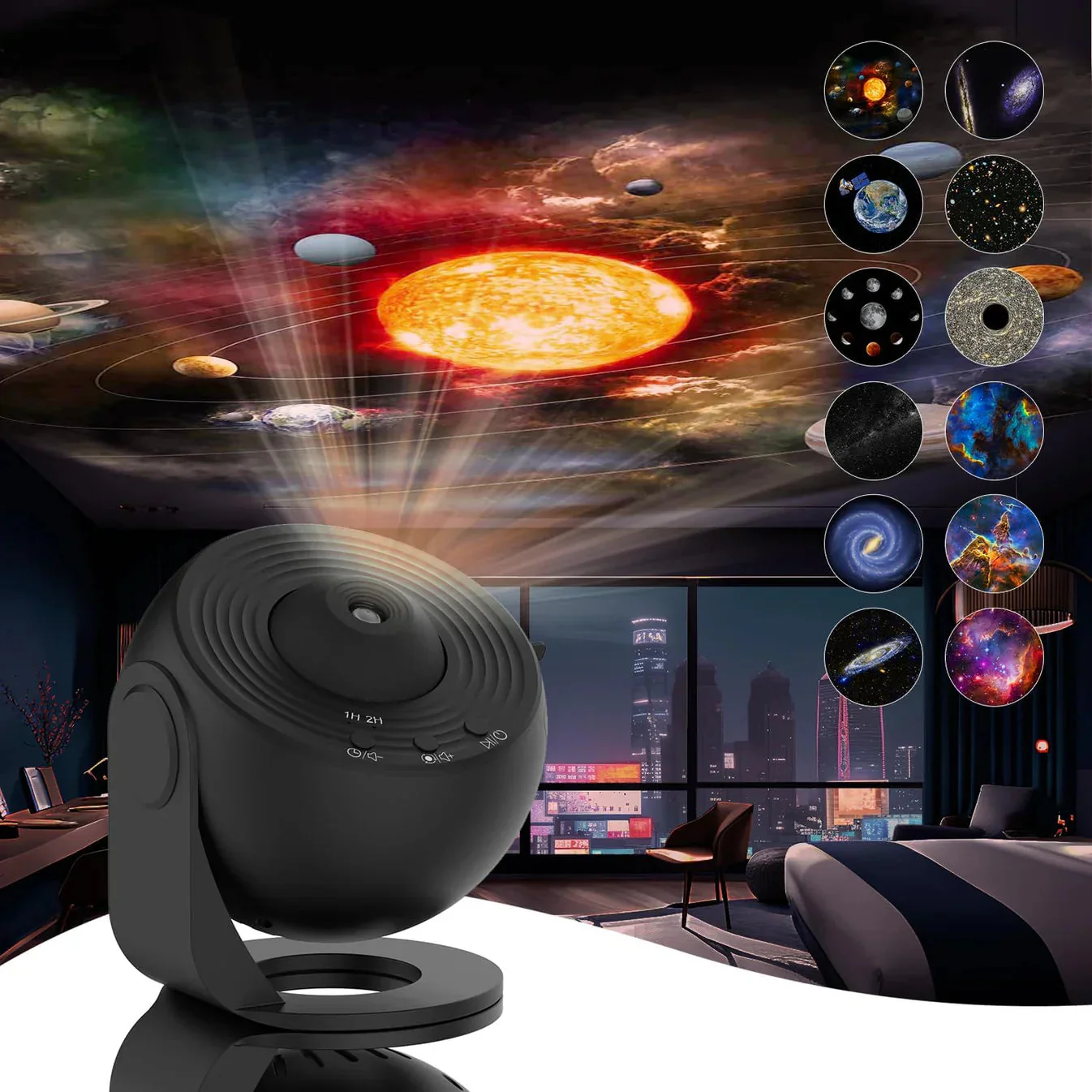 StellarGlow™ Cosmos Projector — Transform Your Nights Into a Soothing, Spellbinding Cosmic Escape - Image 2