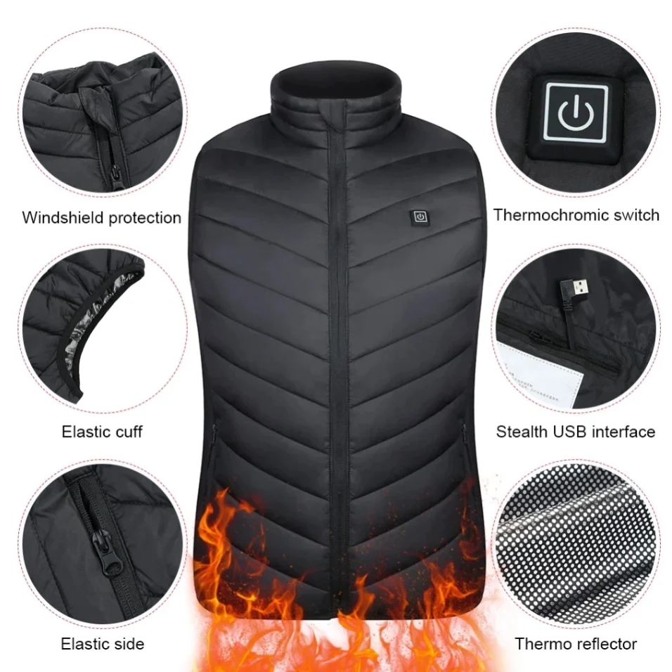 ThermoNest™ Slim Heated Vest — Light, Targeted Warmth That Powers Your Winter Energy - Image 4