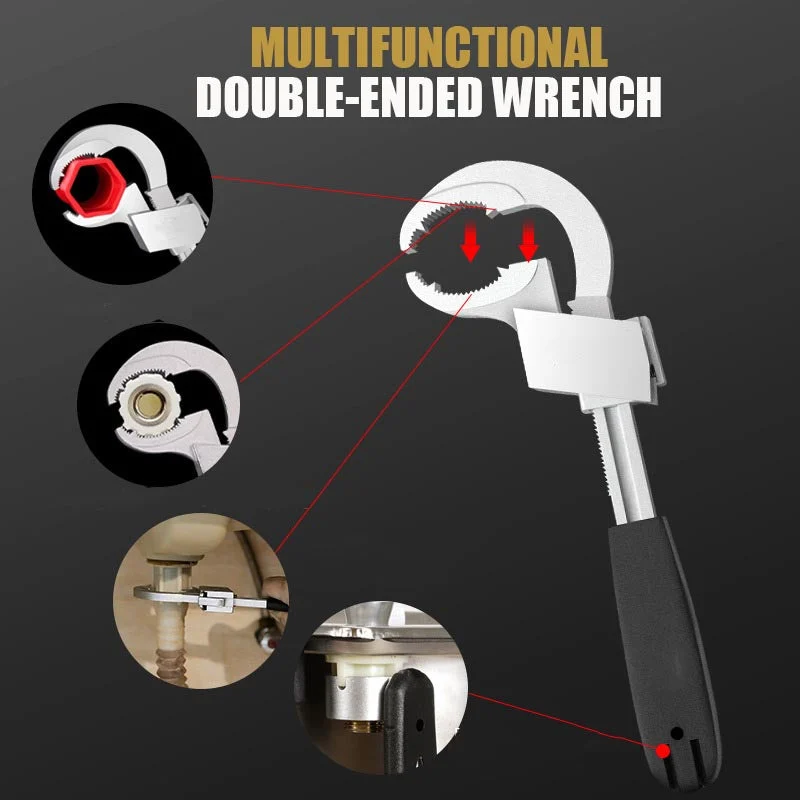 UniWrench™ | Universal Double Ended Wrench (+3 FREE Attachments) - Image 2