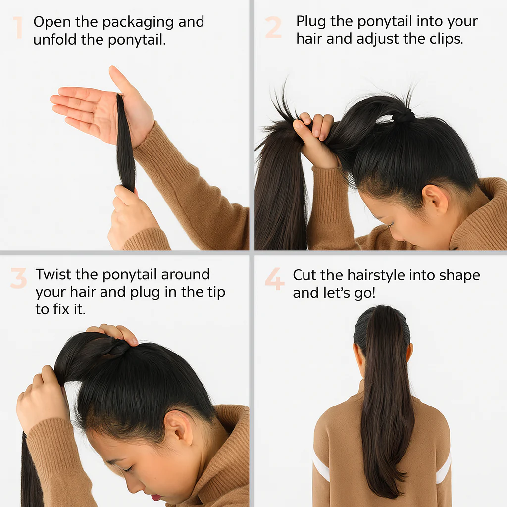 VelaLux™ — Instantly Boost Your Ponytail with Effortless Glam and All-Day Confidence - Image 3