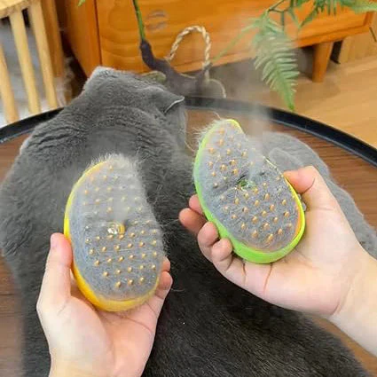 VelvetMist™ Brush — Transform Grooming into a Blissful Escape for Your Cat and a Hair-Free Home - Image 5