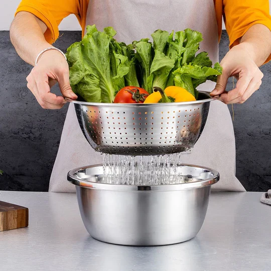 VersaWare™ - Multifunctional Stainless Steel Bowl - Image 5