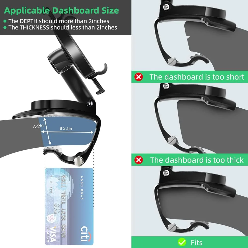 VisiGrip™ — Drive Safer with Your Phone Exactly Where You Need It - Image 3